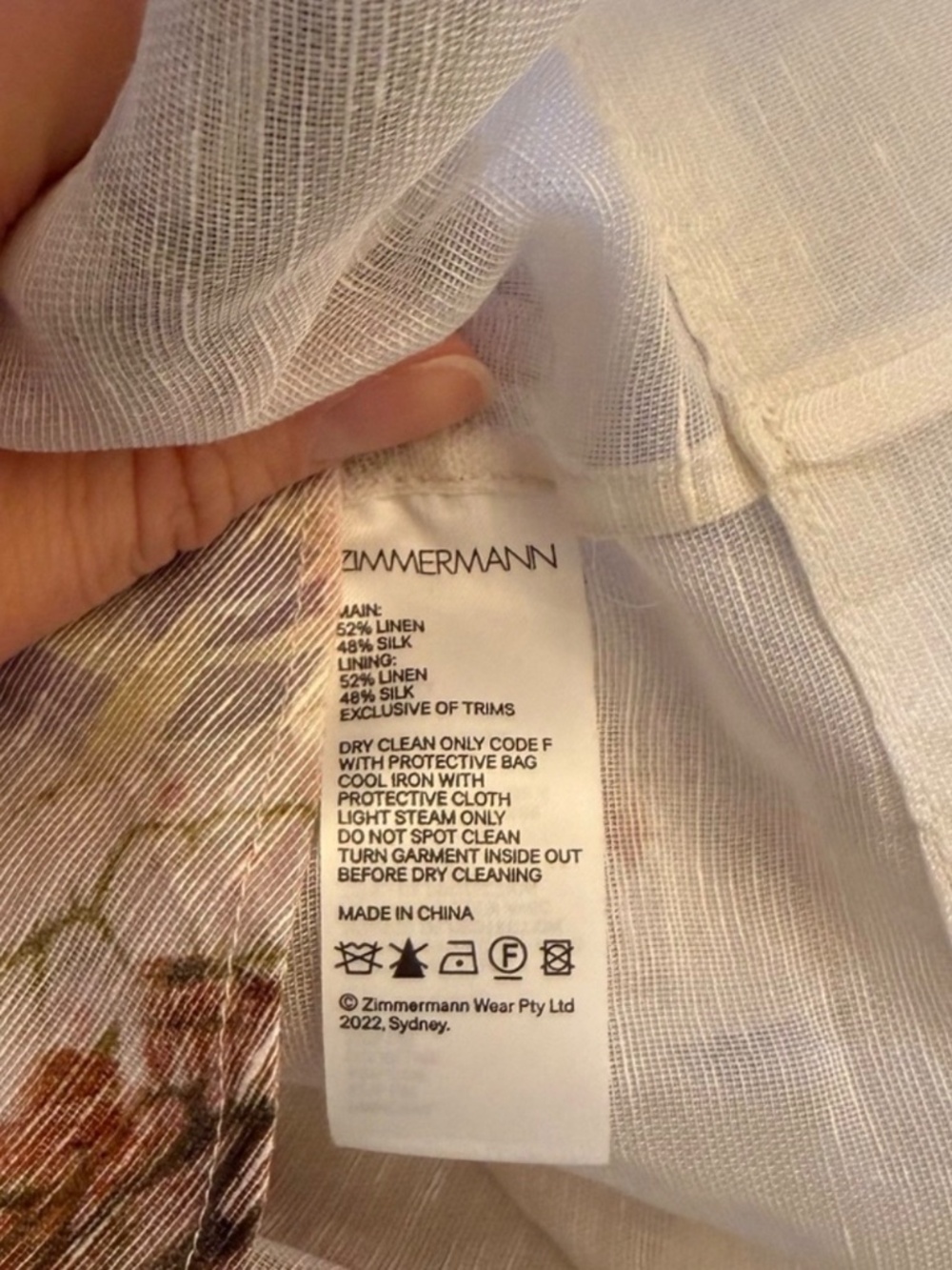 Zimmermann Prima Panelled dress Size 1 - Picture 6 of 7